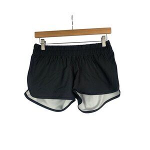 Burnside Womens Black Athletic Shorts S